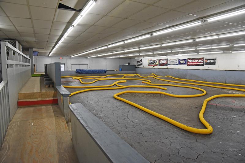 burlington rc car track